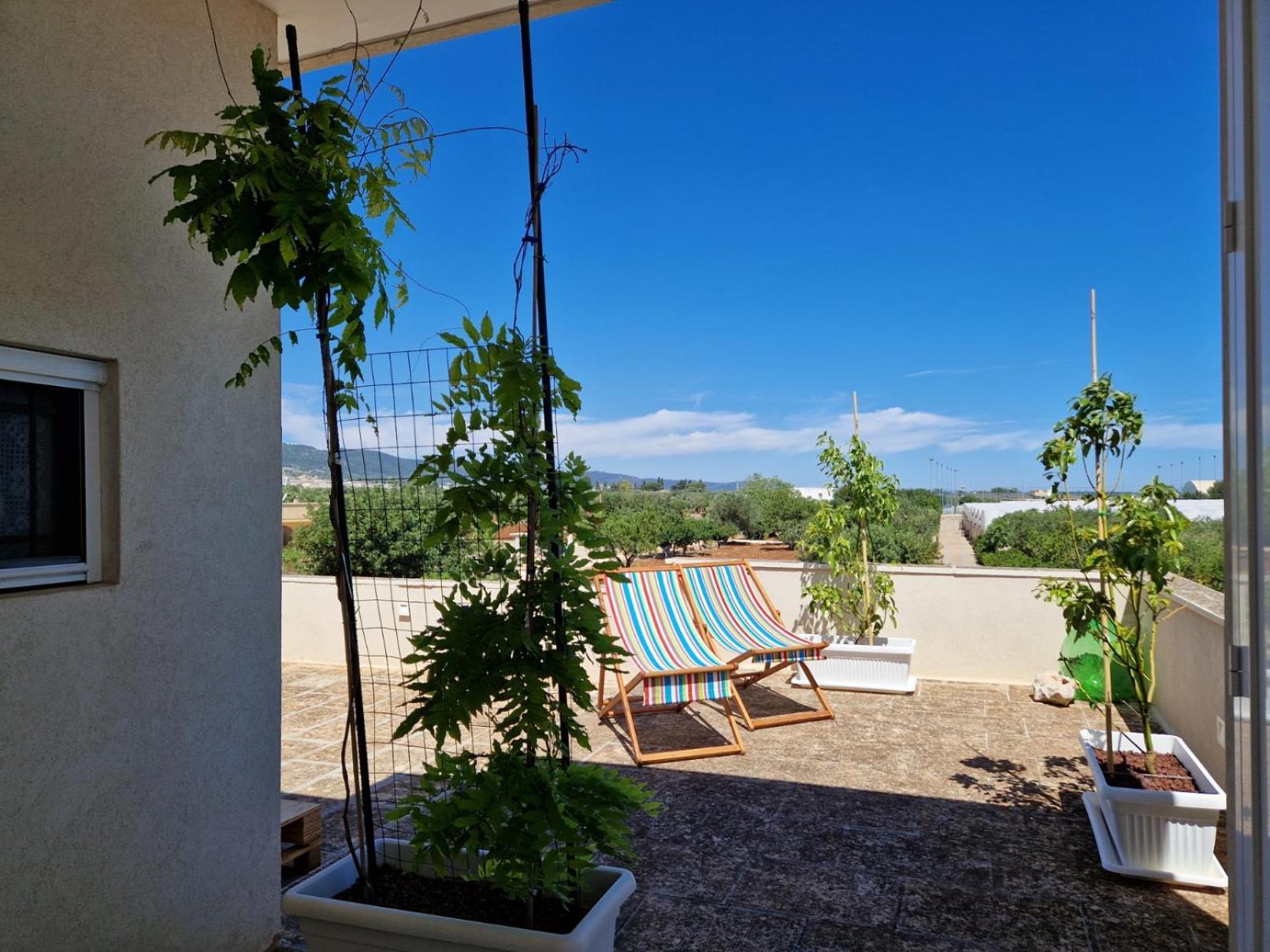Вилла Residenza "I Tre Carrubi " Фазано Экстерьер фото